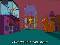 happy lisa simpson GIF