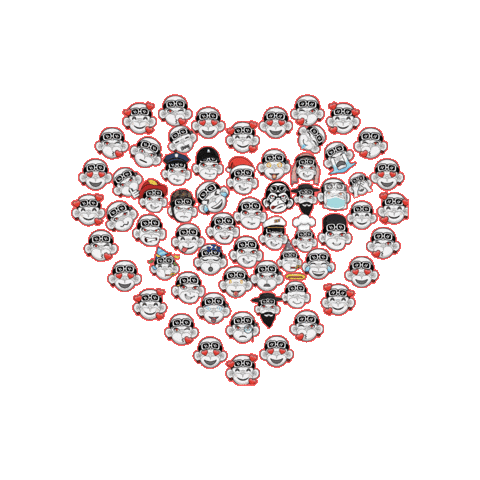 Heart Love Sticker by Zhot