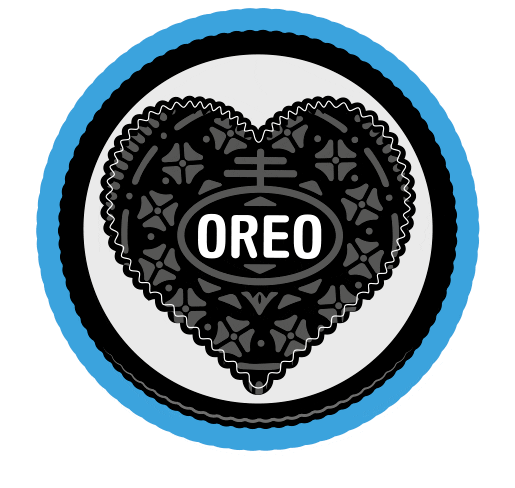 cookie monster love Sticker by Oreo