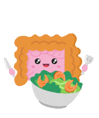 Hungry Food Sticker by nerdbugs