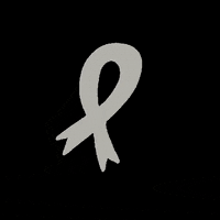 dfikar brain cancer ribbon gray GIF