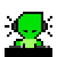 greenmangaming dj alien gamer pwned Sticker