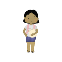 upliftcares student studying uplift scholar Sticker