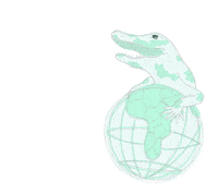 Globe Studying Sticker by UF Warrington College of Business