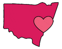 Map Sydney Sticker by Sydney, Australia