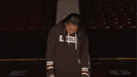 excited dawn staley GIF by gamecocksonline