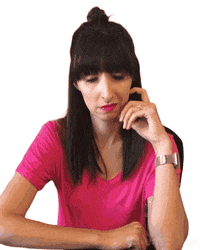 jennrobbins what pink huh whatever GIF