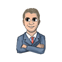 Brianstolp Sticker by CartoonBroker