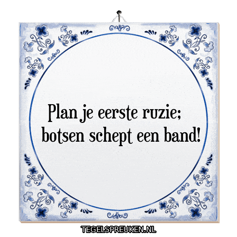 Band Humor Sticker by Tegelspreuken.nl