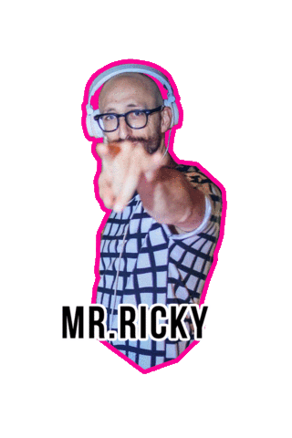 mr ricky Sticker by evosound