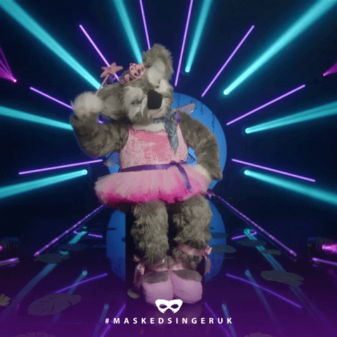 Bear Dancing GIF by The Masked Singer UK & The Masked Dancer UK