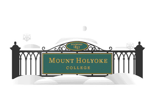 Sticker by Mount Holyoke College