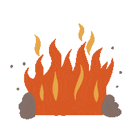 Griffith Park Burn Sticker by Antaeus Theatre Company