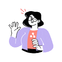 Thanks Hello Sticker by Atma Indonesia