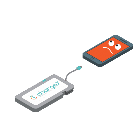 Smartphone Battery Sticker by charge7powerbanks
