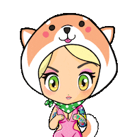 dog chibi Sticker