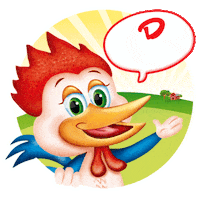 Rooster Dobrojutro Sticker by Pionir Subotica