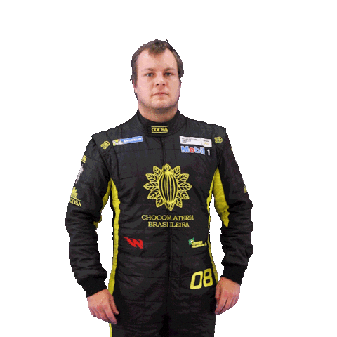 Chocolate Driver Sticker by Porsche GT3 Cup Brasil