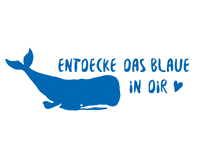 Margreblue wave waving whale go green GIF