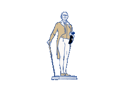 Alexander Hamilton Alex Sticker by Hamilton College