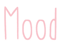 Mood Text Sticker by MsSlow -Paper&Illustration-
