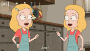 Rick And Morty Point GIF by Adult Swim