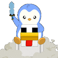 Penguin Pet Sticker by Pudgy Penguins