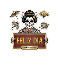 Buen Dia Halloween Sticker