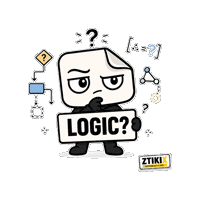 Confused Common Sense Sticker by ZTIKIX