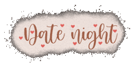 Date Night Popcorn Sticker
