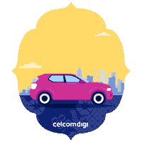 Raya Telco Sticker by Digi