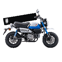 hondamotosiklettr monkey honda motosiklet hondamonkey Sticker