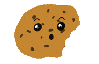 Happy Chocolate Chip Sticker by Culture Espresso