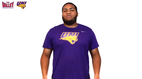 Northern Iowa Panthers GIF by Missouri Valley Conference