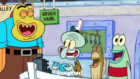 season 9 little yellow book GIF by SpongeBob SquarePants
