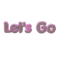 Awesome Lets Go Sticker by Stolen Goods
