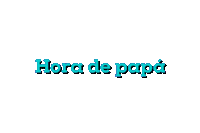 Papa Comer Sticker