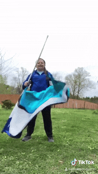 SpintronixGuard flag dci colorguard wgi GIF
