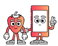 fragolabs fun hello friends peace Sticker