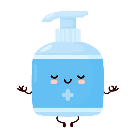 Corona Protect Sticker by Alb Animation