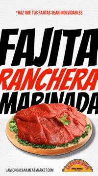 Tacos Fajitas GIF by La Michoacana Meat Market
