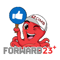 Octo Octogif Sticker by CIMB Bank