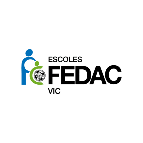 Escuela Vic Sticker by escoles FEDAC