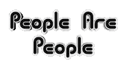 People Are People Sticker by OpticalArtInc.