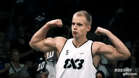 excited work-out GIF by FIBA3x3