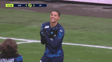 Happy Amine Harit GIF by Olympique de Marseille
