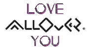 Vestart loveyou athina allover oikonomakou Sticker