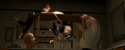 the incredibles family GIF by Disney Pixar