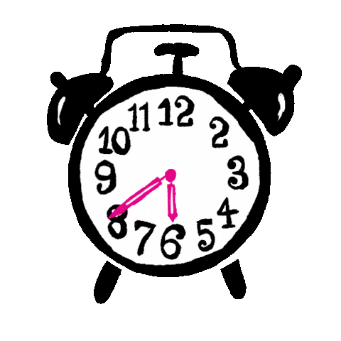 Rebexi giphyupload vintage time too late Sticker