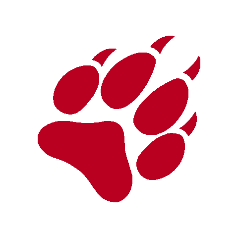 SulRossState giphygifmaker paw print go lobos sul ross Sticker